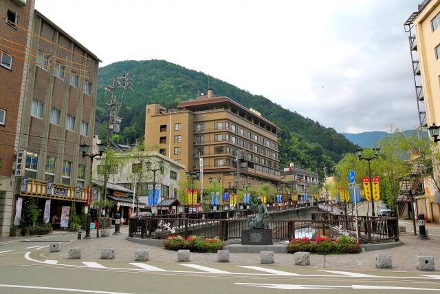 下呂温泉温泉街