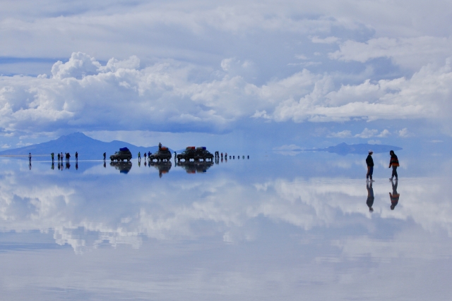ボリビアのウユニ湖とは