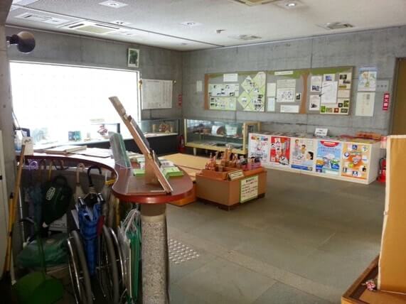 浦和くらしの博物館のなか