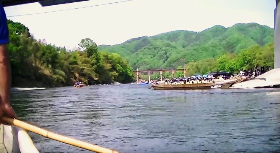 長瀞ライン下りは観光スポット