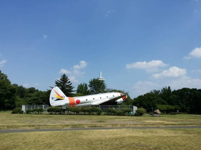 所沢航空発祥記念館がある航空記念公園のシンボル