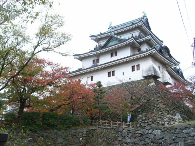和歌山城の天守閣