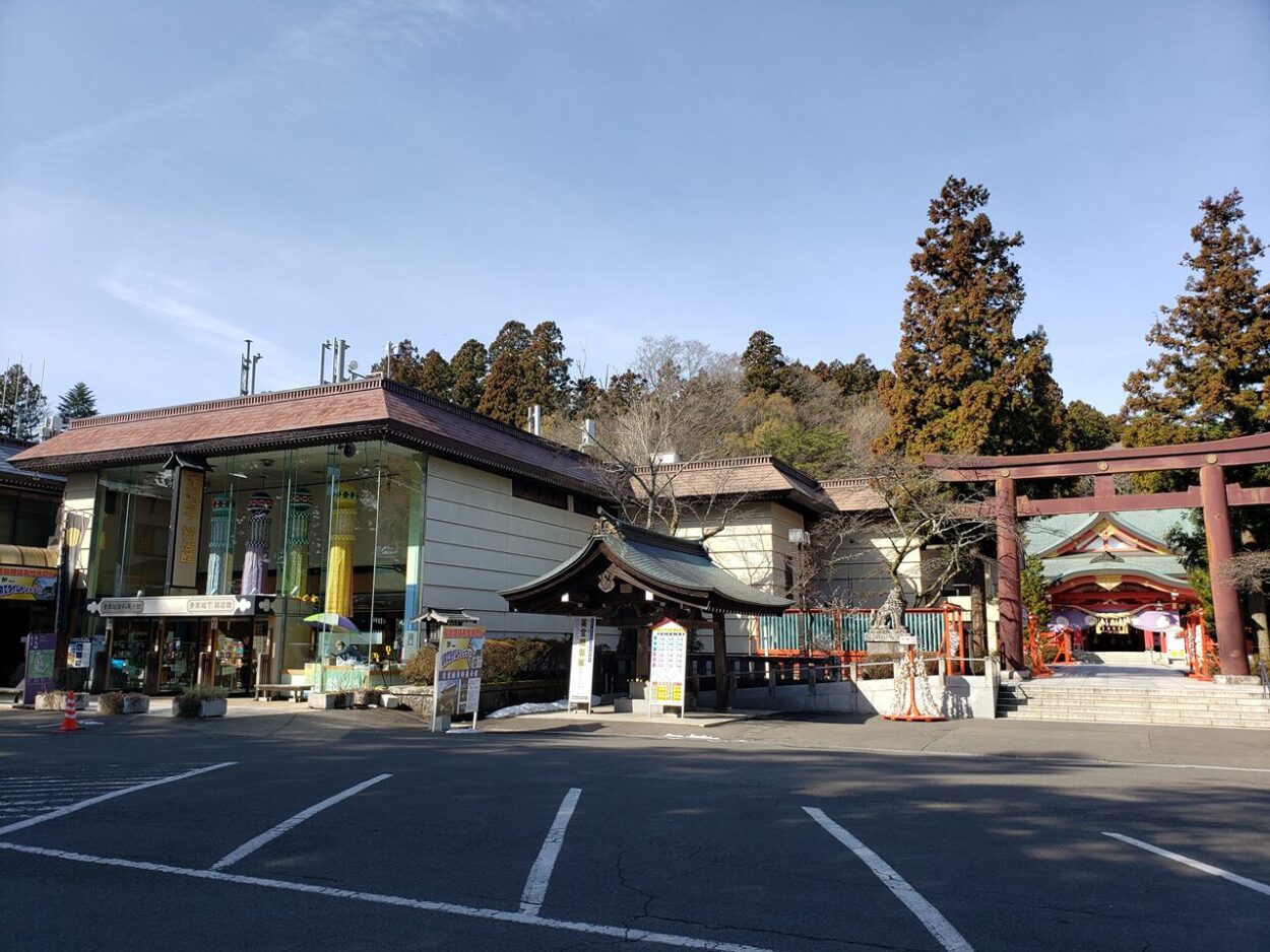 車で行く場合の駐車場
