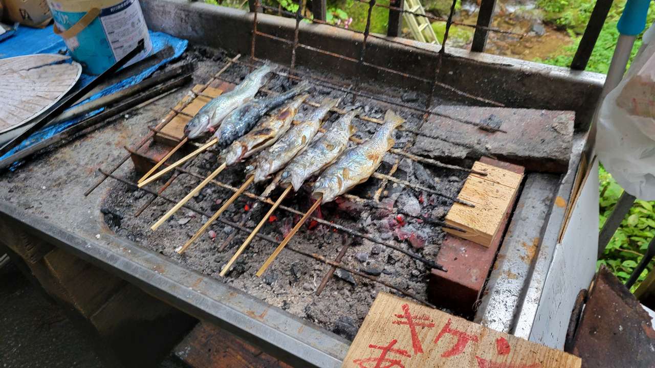 釣った魚をその場で味わう贅沢