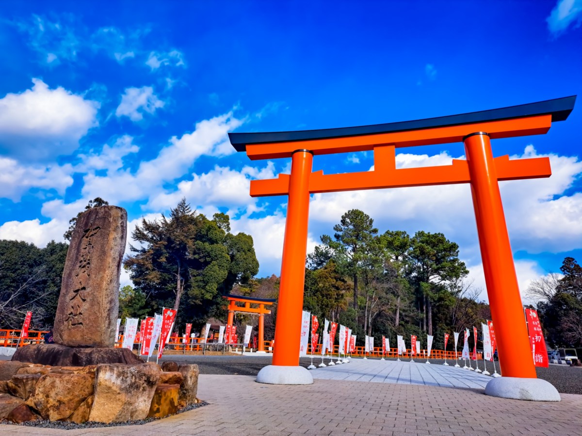 上賀茂神社の門前